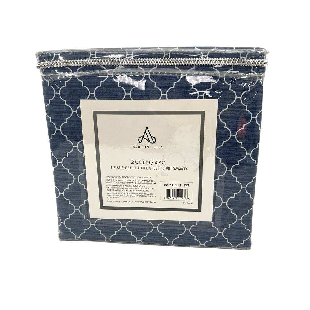 Ashton Hills Marrakech wrinkle resistant queen sheet set.